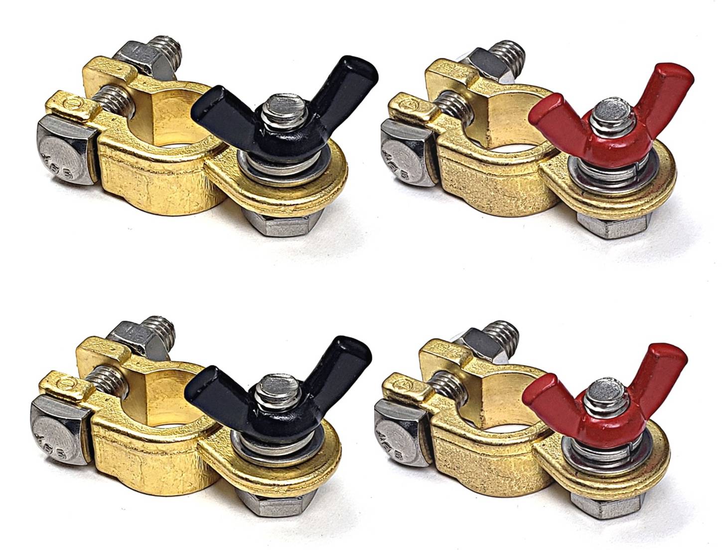 Marine Grade Battery Terminal Top Post Kit RV Vehicle