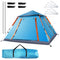 4-5 Person Waterproof Camping Tent Foldable Mosquito Net Windows