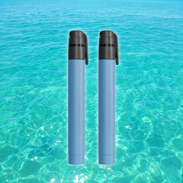 Ultra Compact Water Purification Straw - HygieniSafe® - 2 Pack
