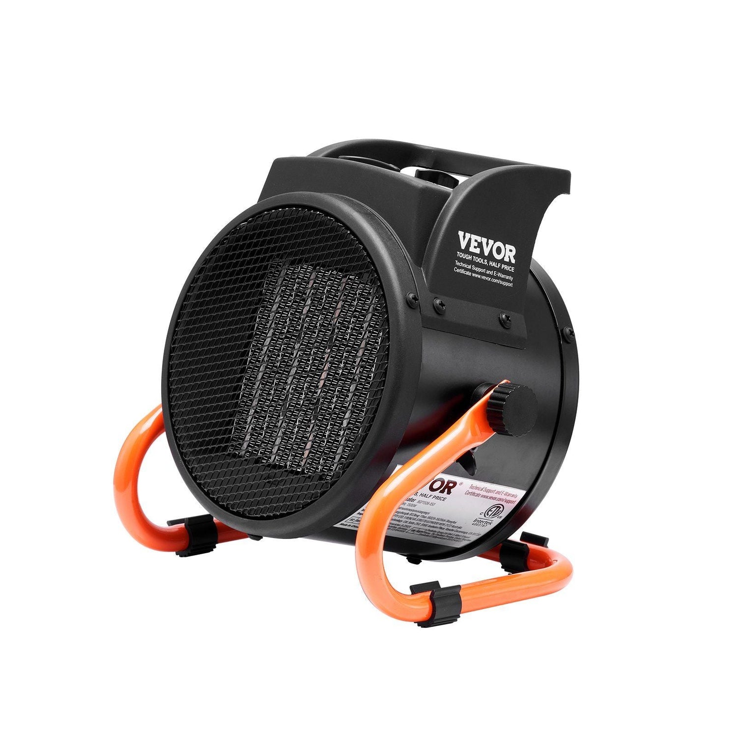 1500W PTC Greenhouse Heater Portable Fast Heating Safety Fan